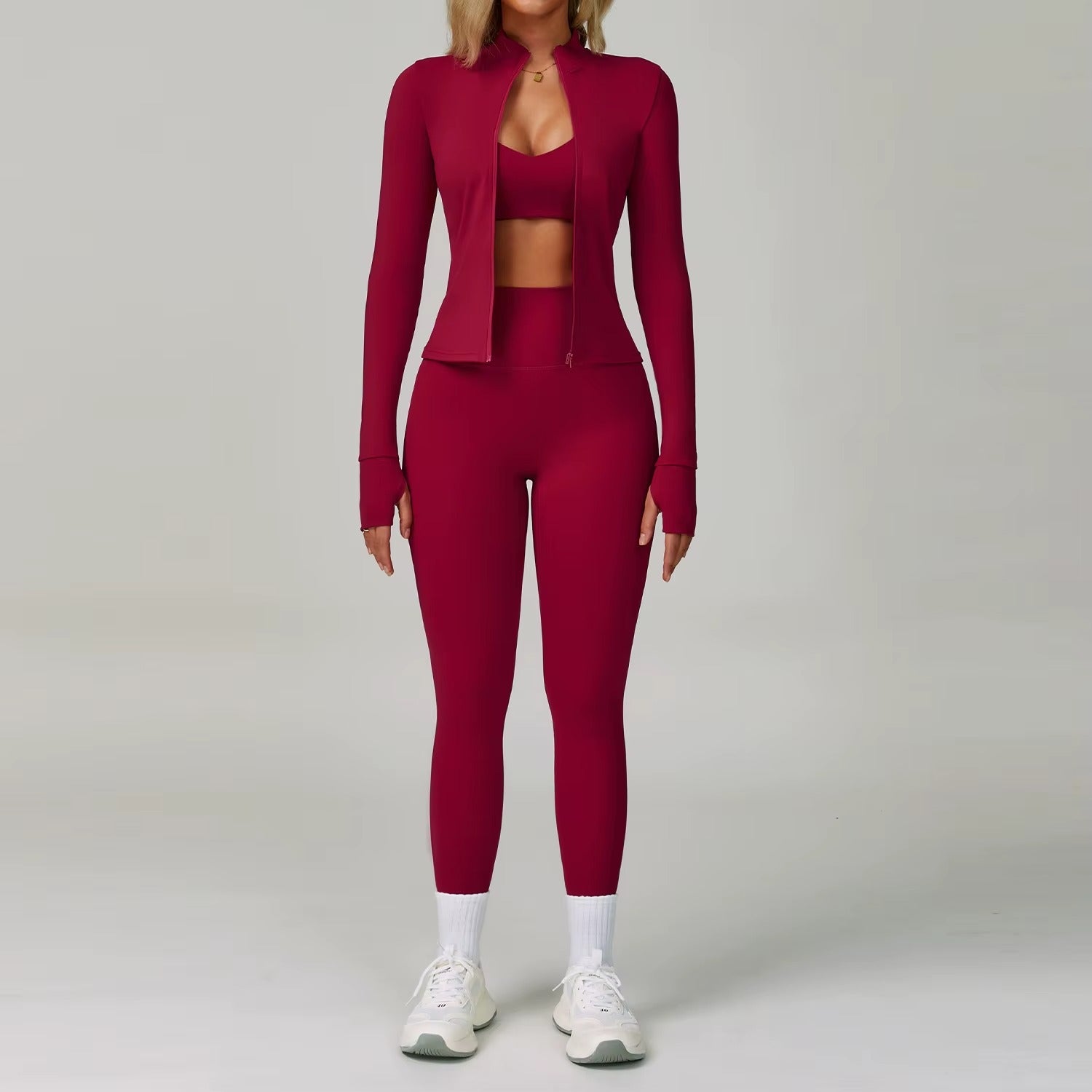 Women’s Seamless 3-Piece Activewear Set