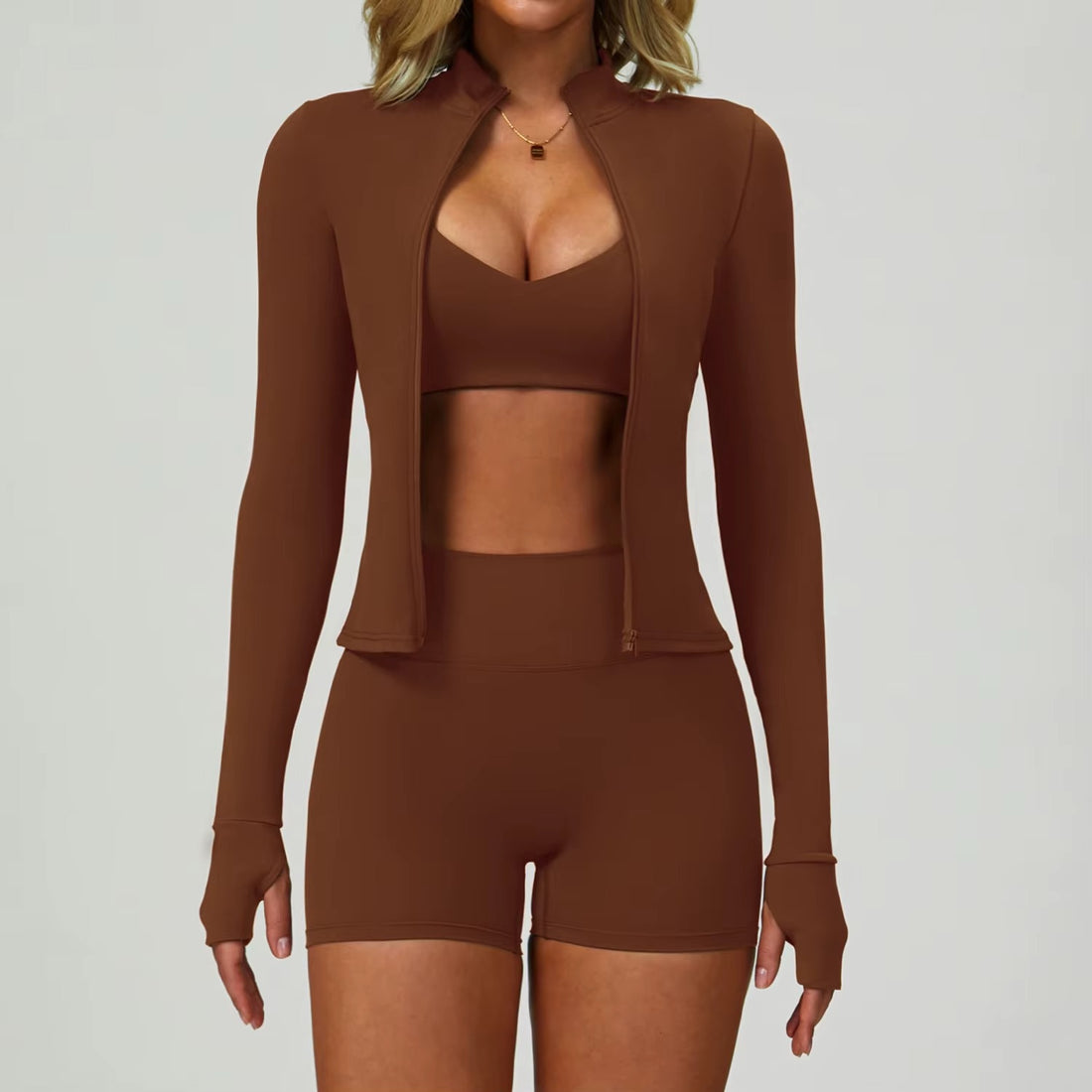 Women’s Seamless 3-Piece Activewear Set