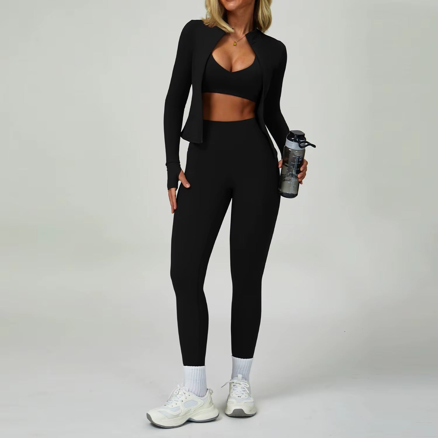 Women’s Seamless 3-Piece Activewear Set