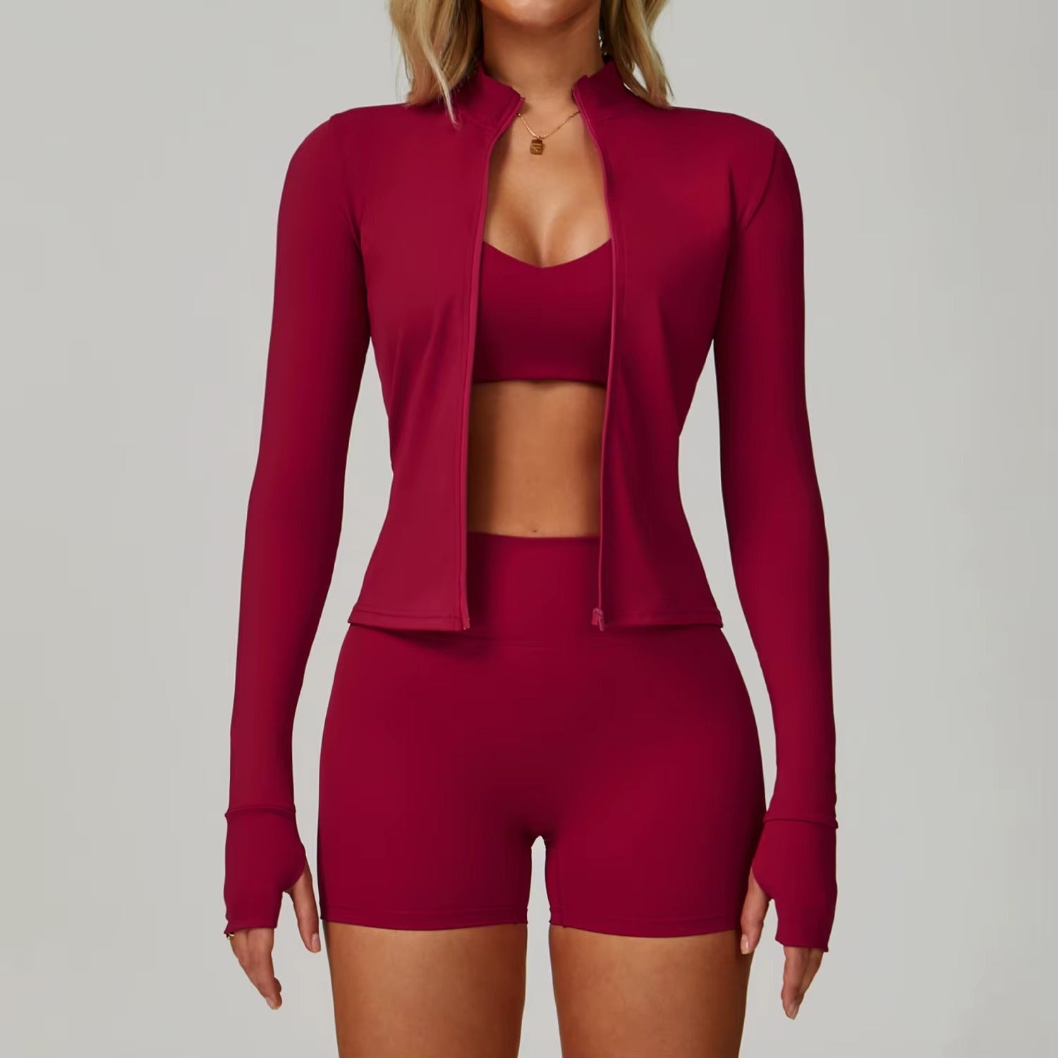 Women’s Seamless 3-Piece Activewear Set