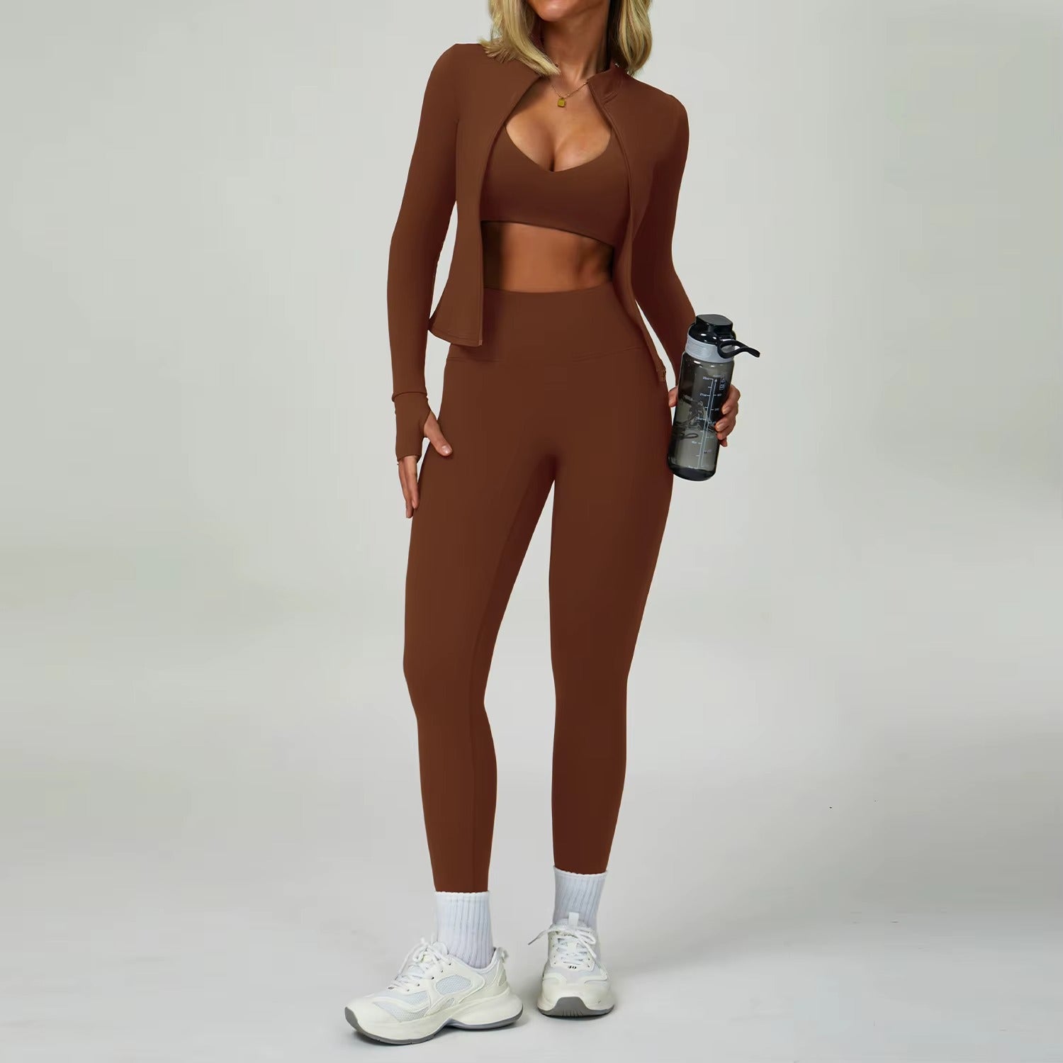 Women’s Seamless 3-Piece Activewear Set