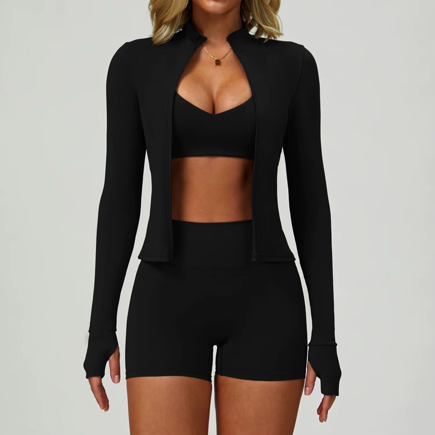 Women’s Seamless 3-Piece Activewear Set