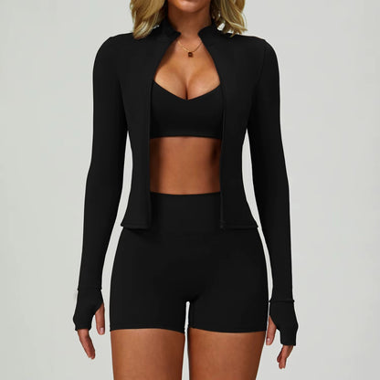 Women’s Seamless 3-Piece Activewear Set